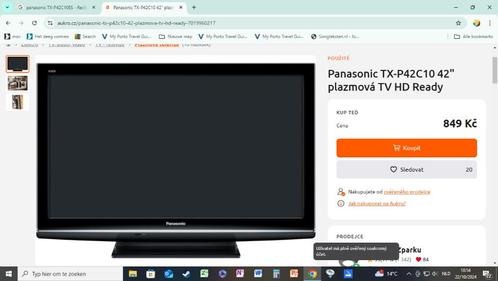 tv Panasonic, TV, Hi-fi & Vidéo, Télévisions, Comme neuf, LCD, 40 à 60 cm, Full HD (1080p), Panasonic, 50 Hz, Enlèvement