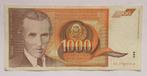 Joegoslavië  1.000 Dinara  1990, Timbres & Monnaies, Billets de banque | Europe | Billets non-euro, Envoi, Yougoslavie