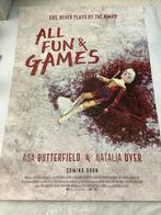 ALL FUN & GAMES   Filmposter  70-100 cm, Ophalen of Verzenden