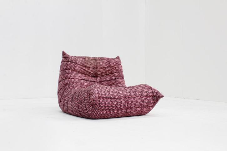 Vintage Togo 1zits fauteuil Ligne Roset Michel Ducaroy 1976, Antiquités & Art, Antiquités | Meubles | Chaises & Canapés, Enlèvement