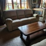 lederen salon ( salontafel is verkocht), Huis en Inrichting, Ophalen