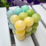 Kaars, bubbelkaars, bolletjeskaars, decoratie, Nieuw, Groen, Ophalen of Verzenden, Kaars