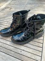 Geox maat 37 blinkend zwart, Ophalen, Zo goed als nieuw, Schoenen