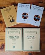 5 livres de partitions pour soprano, Musique & Instruments, Partitions, Artiste ou Compositeur, Utilisé, Chant, Enlèvement