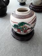 Antieke Chinese  gemberpot / krijgerstaferelen, Antiquités & Art, Antiquités | Céramique & Poterie, Enlèvement ou Envoi