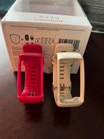 Bandjes Polar A370 roze en wit, Ophalen of Verzenden, Gebruikt, Polar