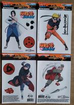 4 stickervellen: Manga - Naruto (nieuw!), Autres types, Enlèvement ou Envoi, Neuf
