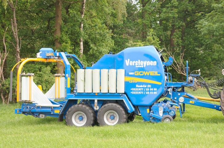 Combinaison herbe Goweil et emballage avec quelques balles, Articles professionnels, Agriculture | Outils, Cultures, Élevage, Technique d'alimentation