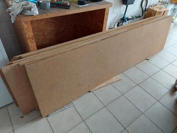 Set spaanplaten / vezelplaten  beschikbaar voor biedingen