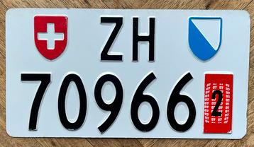 nummerplaat nummerplaten ZWITSERLAND plaque immatriculation