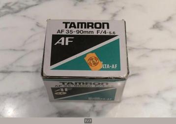 Objectif Minolta Tamron AF 35-90 mm/f/4-5,6 n 9000821, Enlèvement ou Envoi, 1980 à nos jours, Lentille ou Lentilles