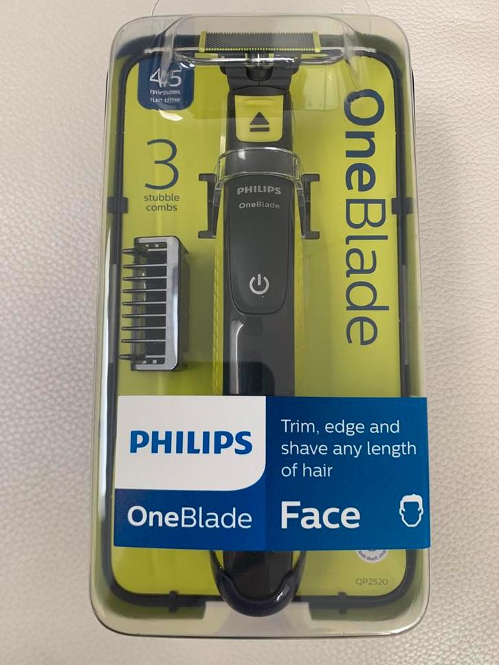 Philips OneBlade NEUF QP2520, Elektronische apparatuur, Persoonlijke Verzorgingsapparatuur, Nieuw, Scheren en Epileren, Ophalen of Verzenden