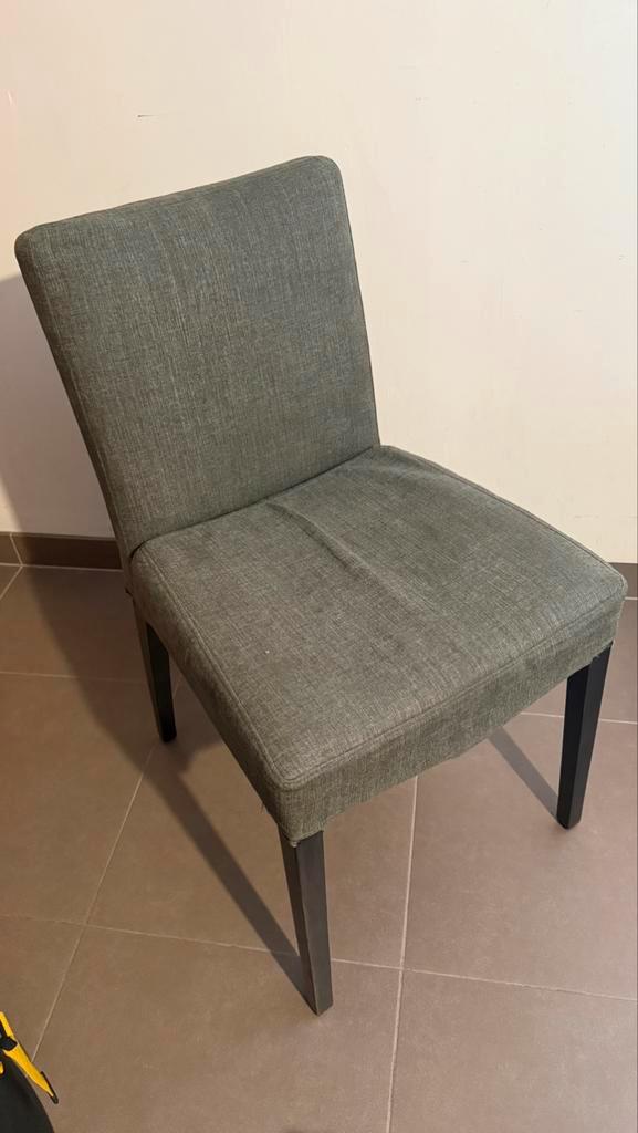 6 Stoelen Mobitec, Huis en Inrichting, Stoelen, Gebruikt, Leer, Ophalen