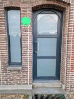 Te koop 7 gebruikte ramen en een toegangsdeur., Doe-het-zelf en Bouw, Ophalen, Gebruikt