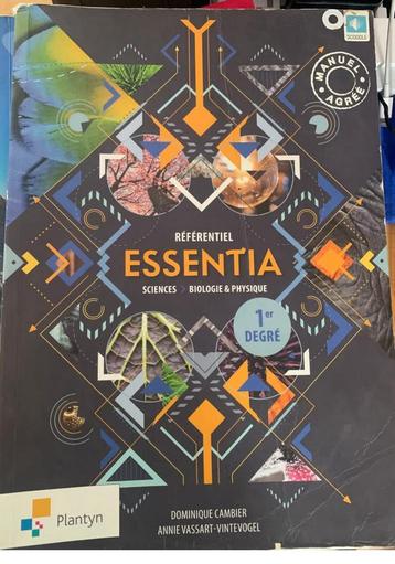 Manuel essentia 1, Livres, Enlèvement, Comme neuf