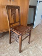 Oude café stoel, Huis en Inrichting, Stoelen, Ophalen, Gebruikt, Hout