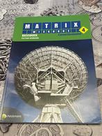 Matrix wiskunde 4 Basisboek 4 &.5 uur Correctiesleutel, Boeken, ASO, Wiskunde A, Ophalen of Verzenden, Zo goed als nieuw