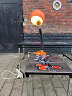 Retro 1970s Space Age Desk Lamp – Orange & Chrome Targetti S, Ophalen of Verzenden