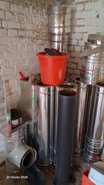 +/- 10 mètres de Buse extérieur poêle au bois, Enlèvement