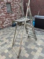 Oude antiek ladder, Ophalen