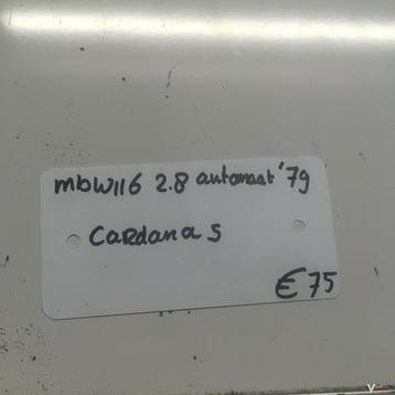 Mercedes W116  2.8   Automaat 1979 Cardanas  beschikbaar voor biedingen