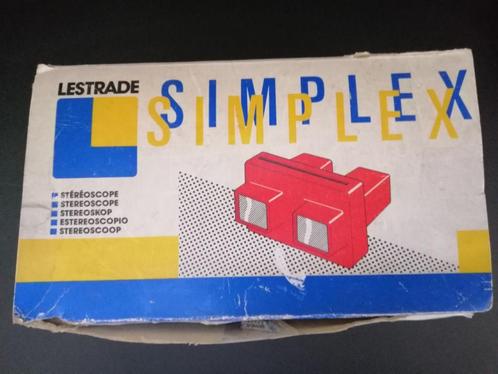 Visionneuse 3D Lestrade Simplex Stéréoscope, Antiquités & Art, Antiquités | Jouets, Enlèvement ou Envoi