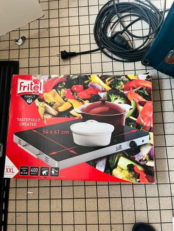 Fritel warmhoudplaat nieuw een keer gebruik beschikbaar voor biedingen