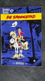 Strip Lucky Luke - De spookstad - Nr 25, Gelezen, Ophalen of Verzenden, Eén stripboek