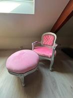 Roze Kleine Stoel En Tafel, Ophalen, Hout, Overige kleuren, Zo goed als nieuw