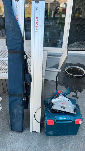 Bosch inval zaag gkt55 gce professional met 2 latten 160 beschikbaar voor biedingen
