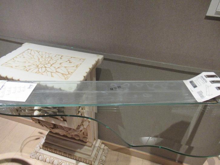 Nieuw Grundfal glazen wandplank in verpakking, Huis en Inrichting, Overige Huis en Inrichting, Nieuw, Ophalen of Verzenden