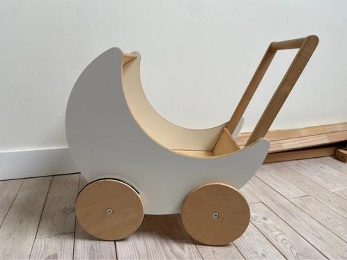 Poppenwagen ooh noo, Kinderen en Baby's, Speelgoed | Houten speelgoed, Gebruikt, Duw- of Trekspeelgoed, Ophalen