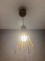 Gouden hanglamp, Huis en Inrichting, Ophalen, Zo goed als nieuw, Metaal