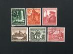 Serie postzegels Duitse rijk uitgave 1939, Postzegels en Munten, Verzenden, Duitse Keizerrijk, Gestempeld