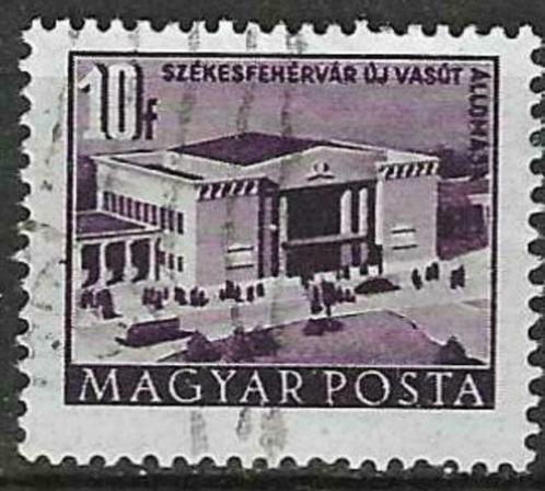 Hongarije 1951-1952 - Yvert 1004B - Heropbouwingsplan (ST), Postzegels en Munten, Postzegels | Europa | Hongarije, Gestempeld