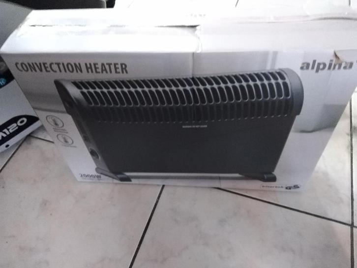 alpina convector, Bricolage & Construction, Chauffage & Radiateurs, Neuf, Poêle, Enlèvement