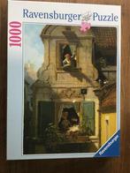 Puzzel Ravensburger 1000 De onderschepte liefdesbrief, Ophalen of Verzenden, 500 t/m 1500 stukjes, Gebruikt, Legpuzzel
