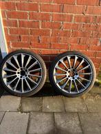 Jantes + pneus mercedes 19 pouces, Autos : Pièces & Accessoires, Pneus & Jantes, Pneus été, Pneu(s), 19 pouces, Enlèvement