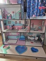 Lol poppenhuis en opbergkoffer, Kinderen en Baby's, Speelgoed | Poppenhuizen, Ophalen, Gebruikt, Poppenhuis