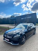 Mercedes c220 AMG packet, Auto's, Automaat, Achterwielaandrijving, Euro 6, Zwart