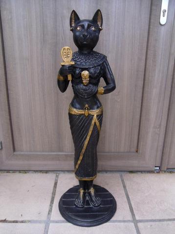 groot beeld Egyptische kat, Verzamelen, Ophalen, Zo goed als nieuw, Dier
