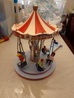 Zweefmolen Playmobil +figuurtjes geeft licht, Kinderen en Baby's, Speelgoed | Playmobil, Ophalen of Verzenden
