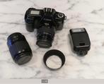 Canon 1000 N en 35-80/4-5.6 EF,80-200/4.5-5.6 EF, flash 200E, Ophalen of Verzenden, 1980 tot heden, Fototoestel