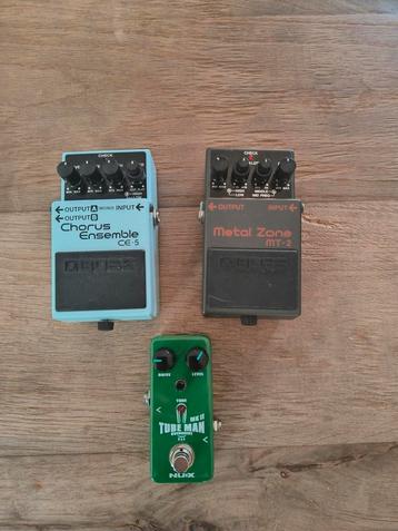 BOSS CE-5 / MT-2 & TUBE MAN MK II beschikbaar voor biedingen