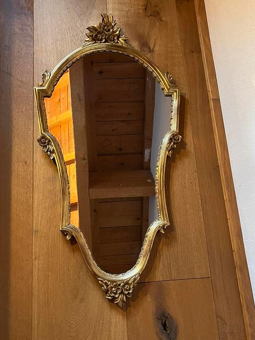 Miroir huppé doré DeKnudt, Maison & Meubles, Accessoires pour la Maison | Miroirs, Comme neuf, Moins de 50 cm, Moins de 100 cm