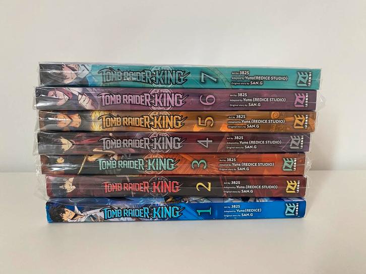 Tomb Raider King – Manhwa (Engels) – Volumes 1 t.e.m. 7, Livres, BD | Comics, Comme neuf, Enlèvement