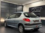 Peugeot 206 Enfant Terrible 1.1 Benzine 93.000 KM, Auto's, Testrit aan huis, Stof, Zwart, Blauw