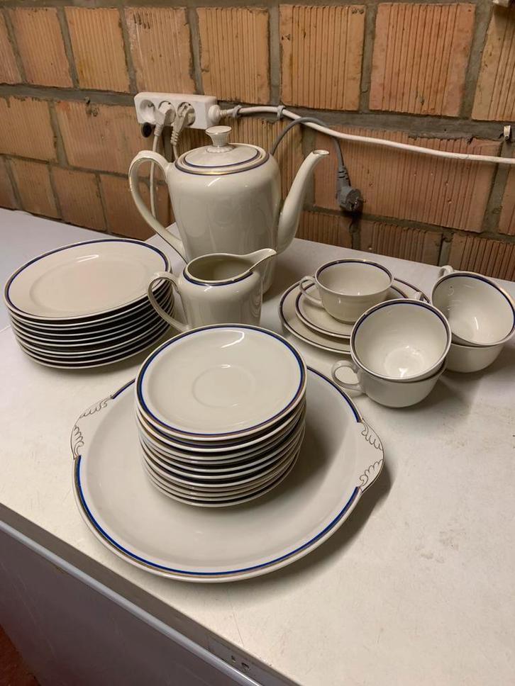 Bavaria US Zone vintage koffieset, Antiek en Kunst, Antiek | Servies compleet, Ophalen