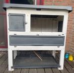 Ferplast konijnenhok + extra's, Dieren en Toebehoren, Knaagdieren en Konijnen | Hokken en Kooien, Ophalen, 90 cm of meer, Konijn