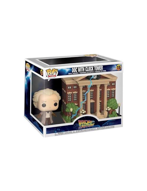 Funko POP Back To The Future Doc with Clock Tower (15), Verzamelen, Poppetjes en Figuurtjes, Nieuw, Verzenden